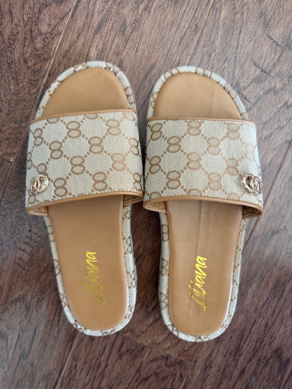 Designer inspired sandals